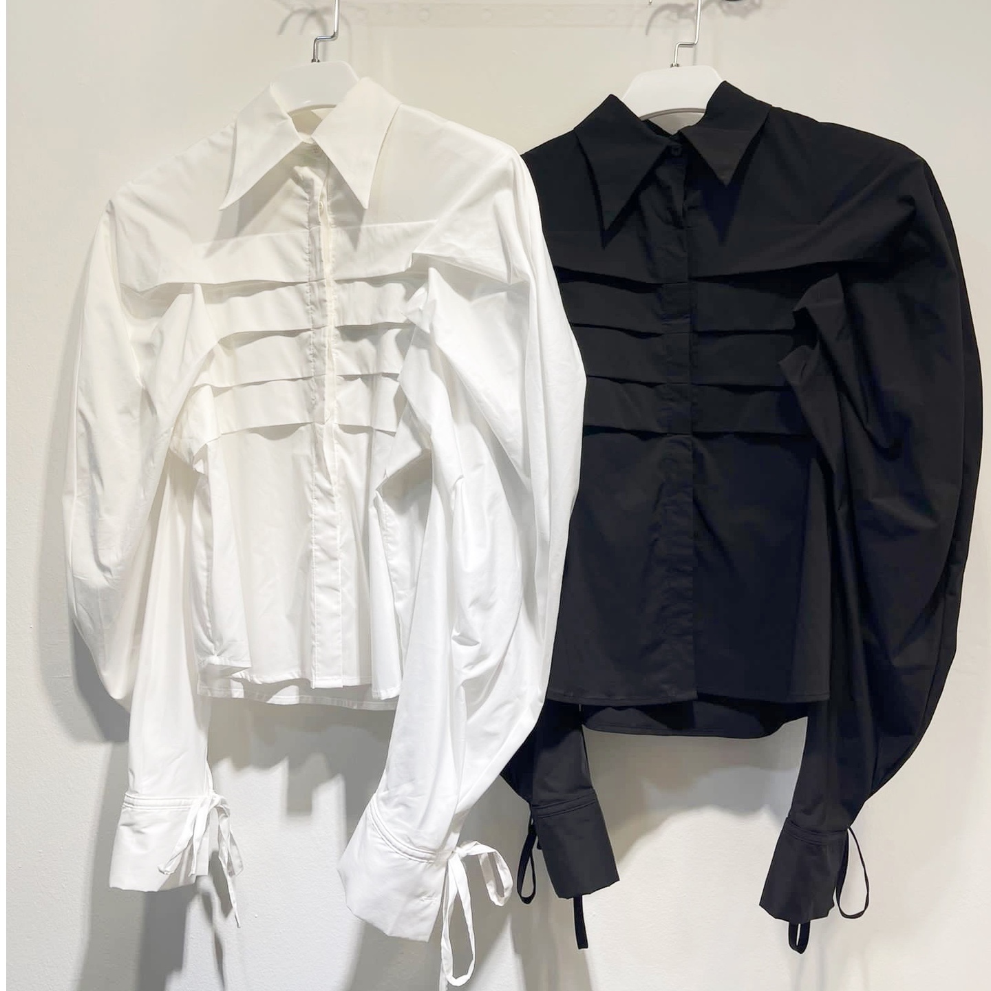 Gothic Shirt Blouse Black