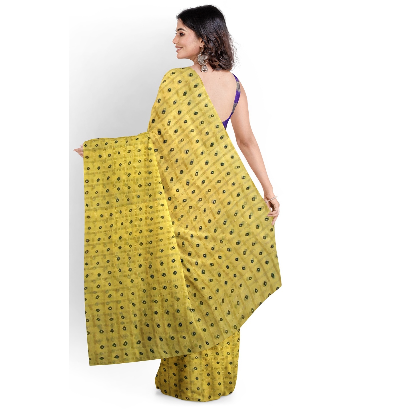 Georgette bandhani Saree