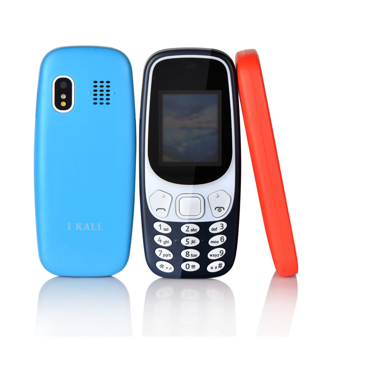 Ikall K3310 1.8 inches (4.57 cm) Dual Sim Mobile Phone