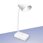 Brighto Rechargeable LED lamp with mobile stand  3 Color light  Brightness adjustment