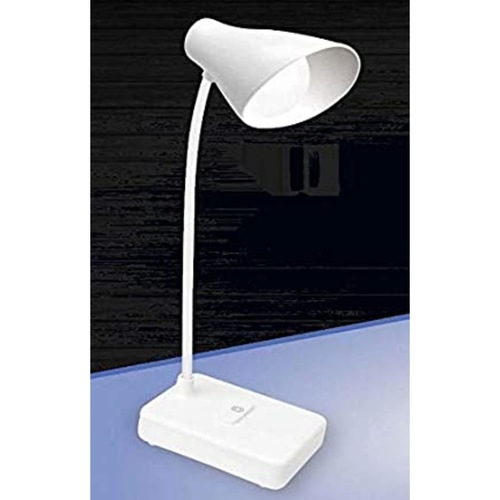 Brighto Rechargeable LED lamp with mobile stand | 3 Color light | Brightness adjustment
