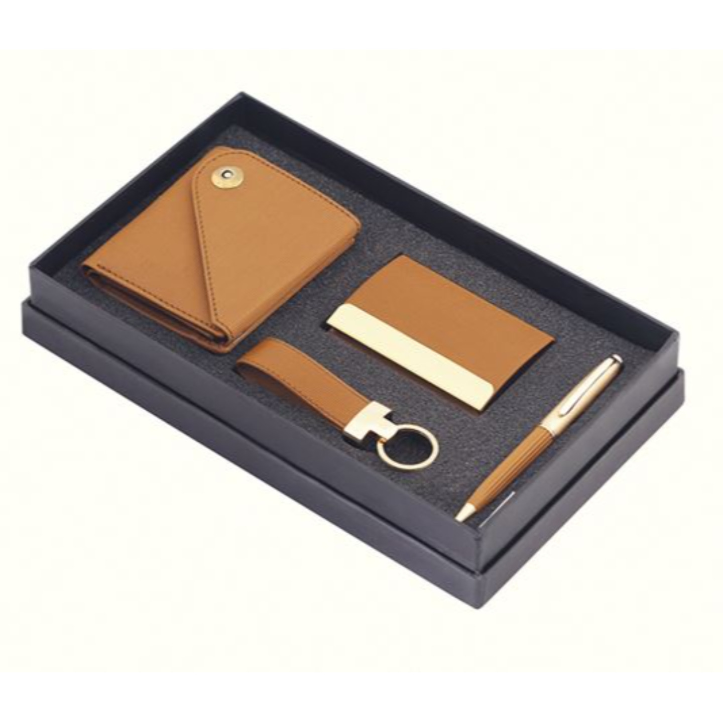 Pen+ Keychain+ Card Holder+ Wallet Set