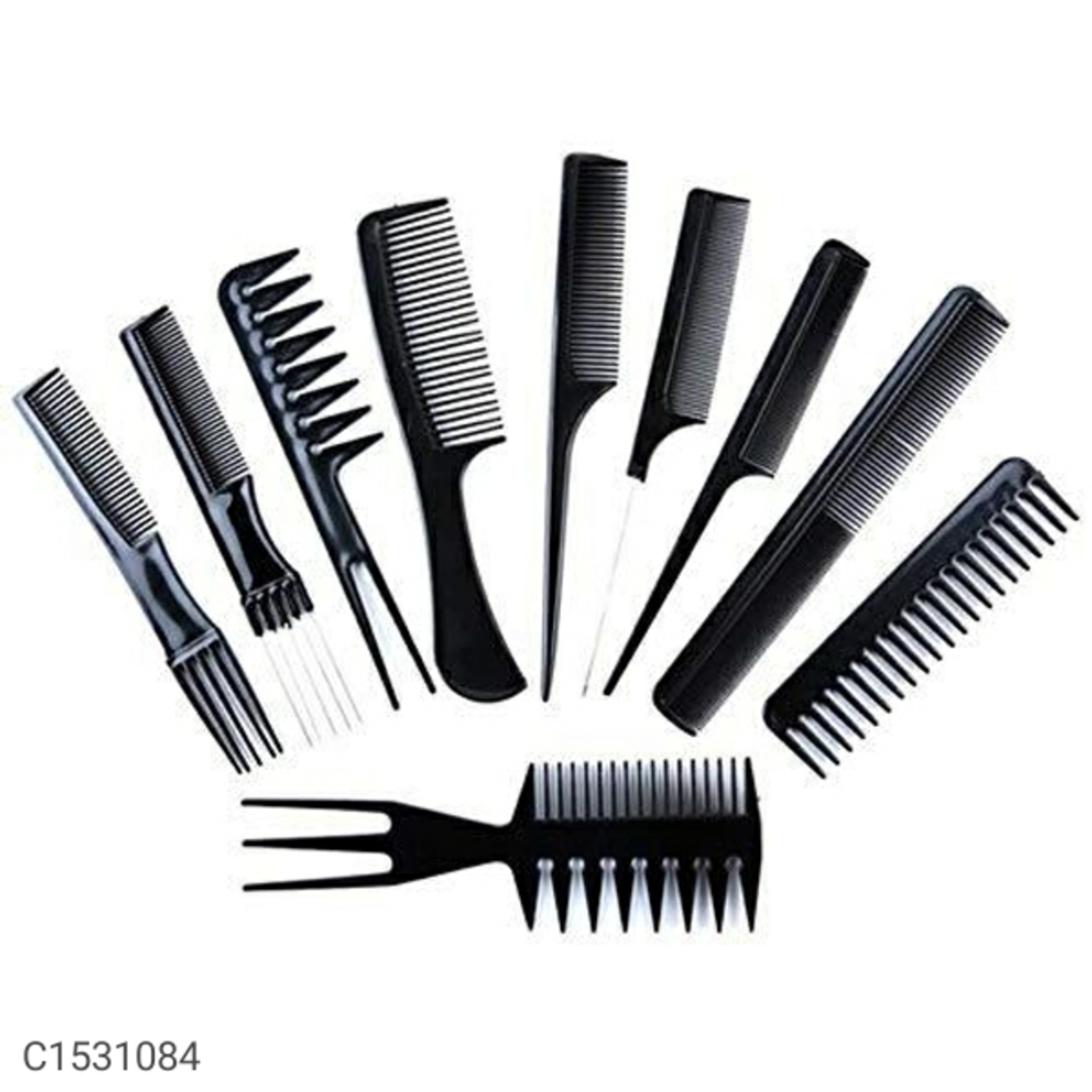 Professional Multipurpose 10 Pcs Hair Comb Set