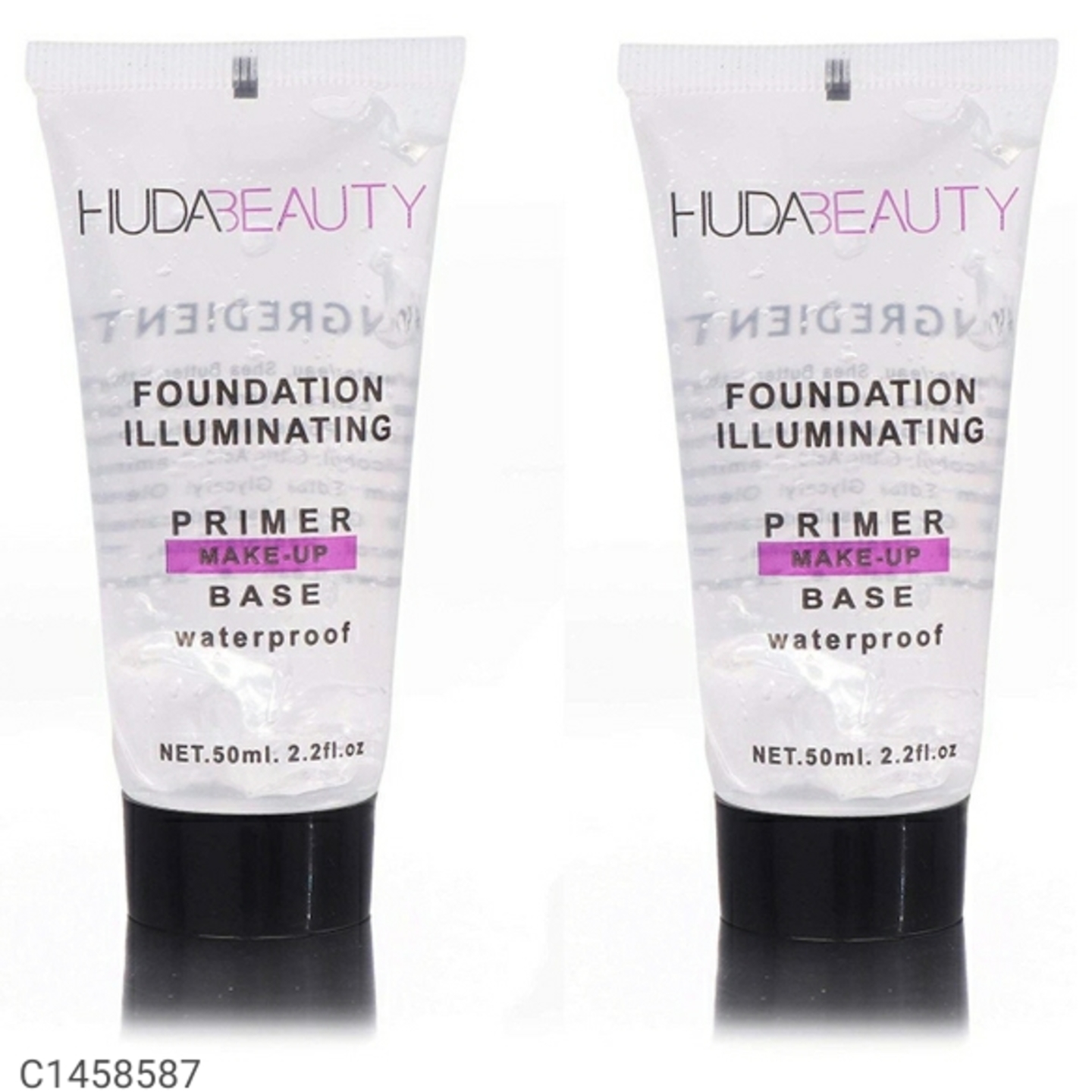 Huda Beauty Primer Foundation Illuminating Waterproof (Pack Of 2)