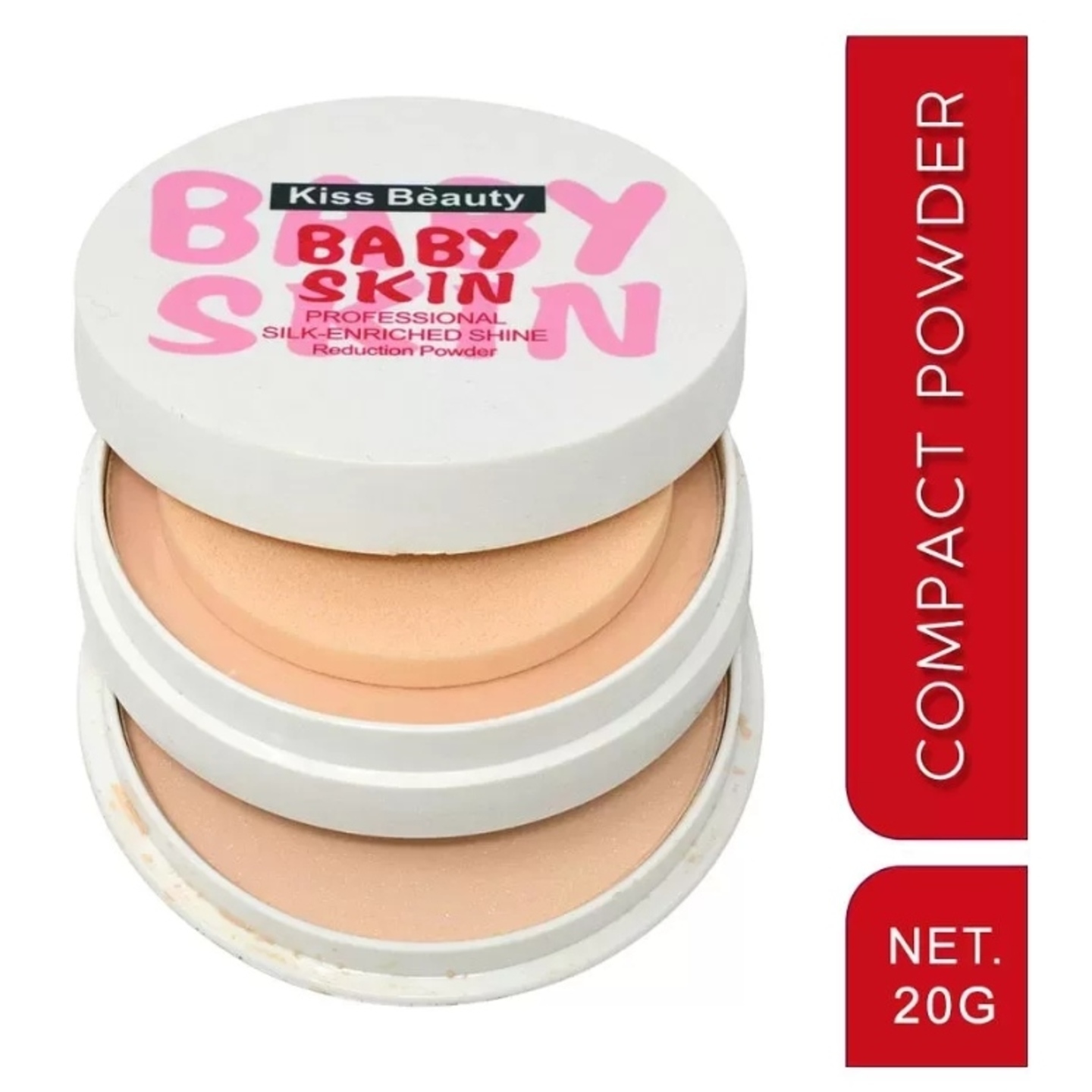 Kiss Beauty Baby Skin Compact Powder. 
