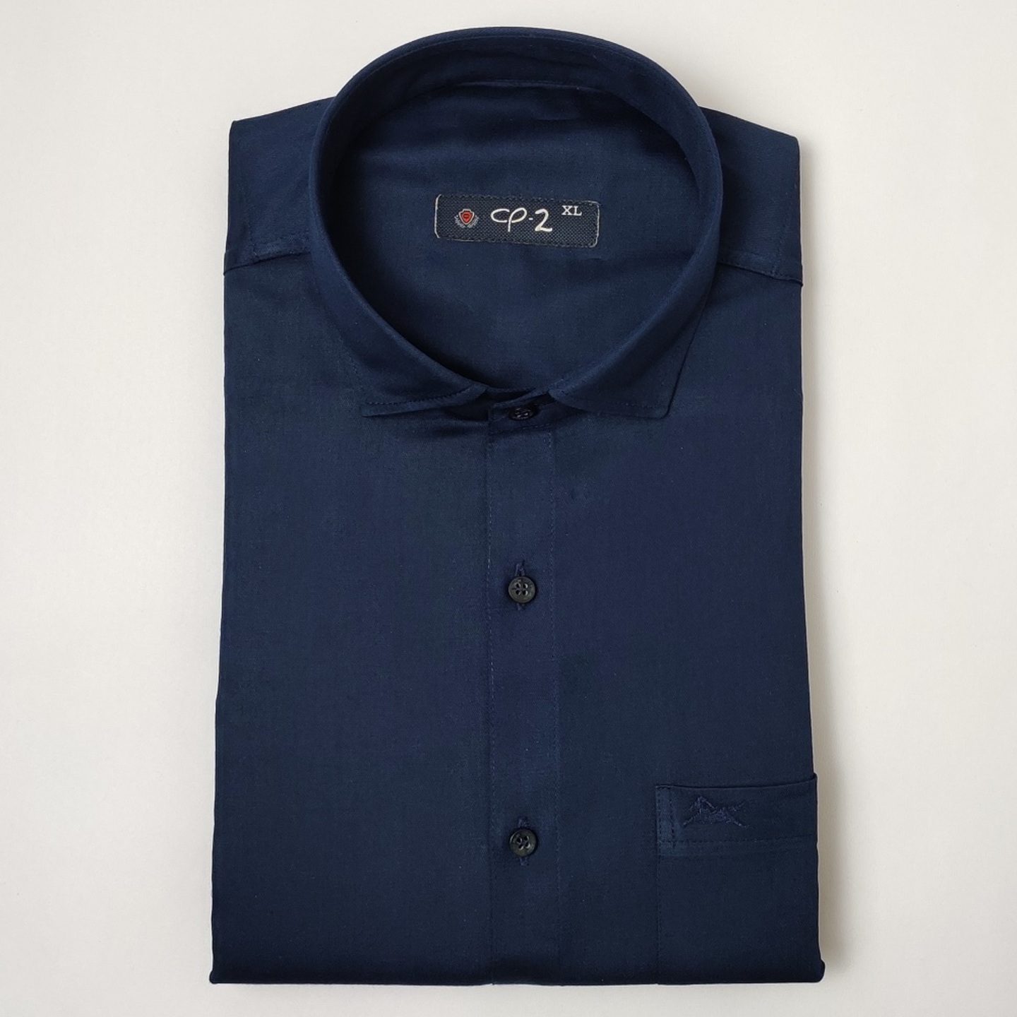 City Premium Mens Navy Blue Formal Shirt