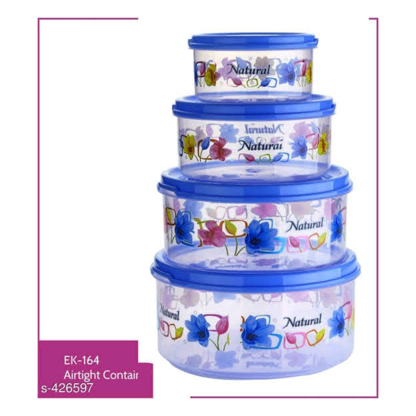 Air tight containers