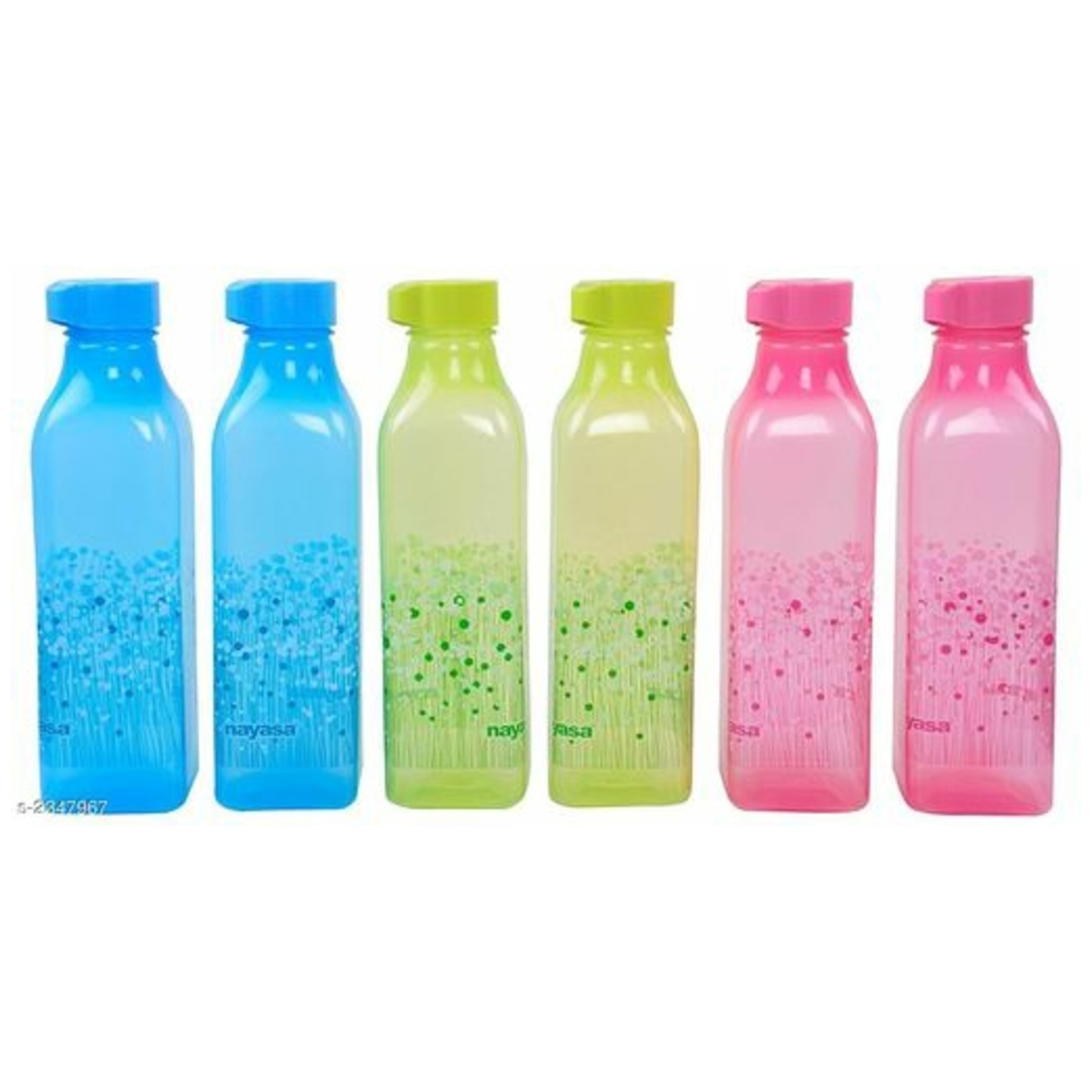 Printed Bottles (Pack of 6)