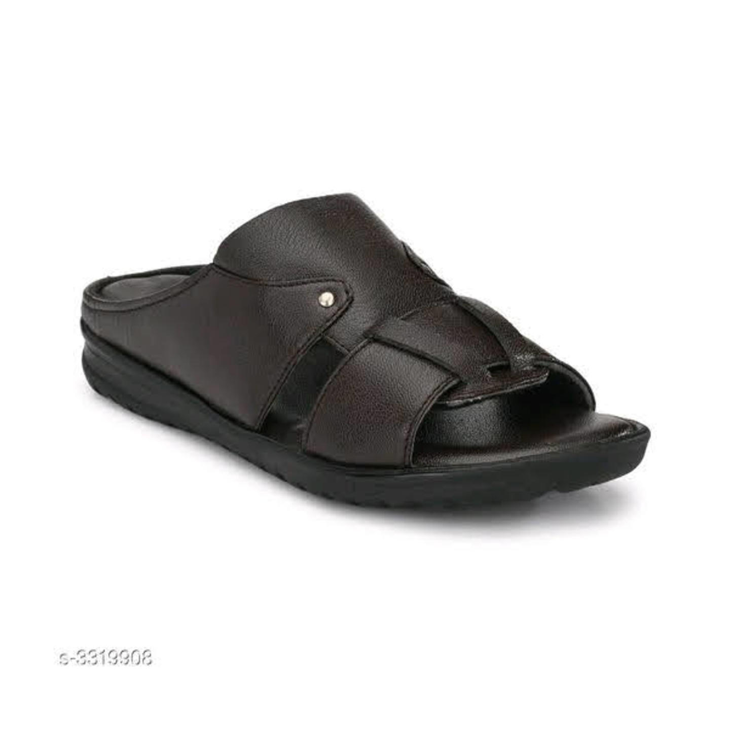 Synthetic Mens Leather Sandals