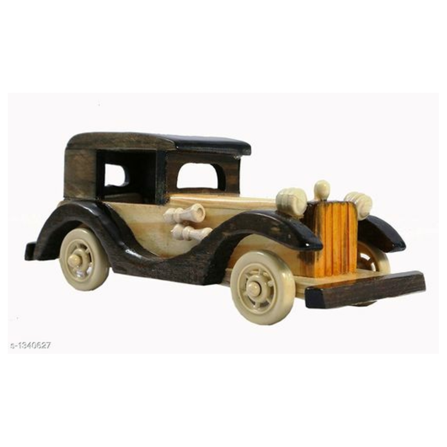 Chinese Wooden Car Showpiece