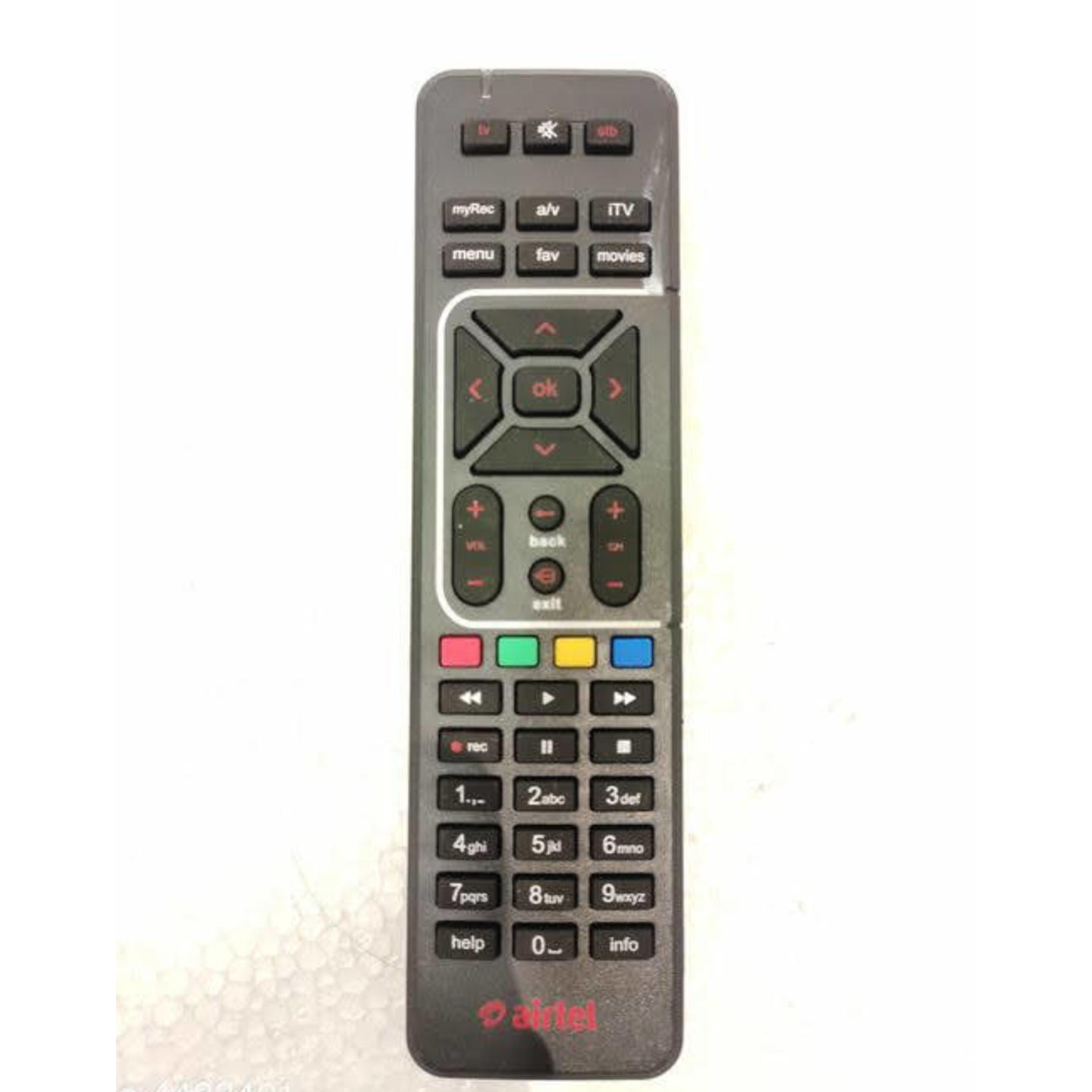 Airtel D2H Remote