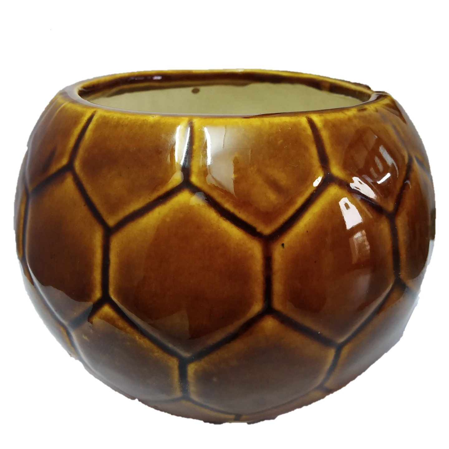 brown ceramic pot for indoor plants