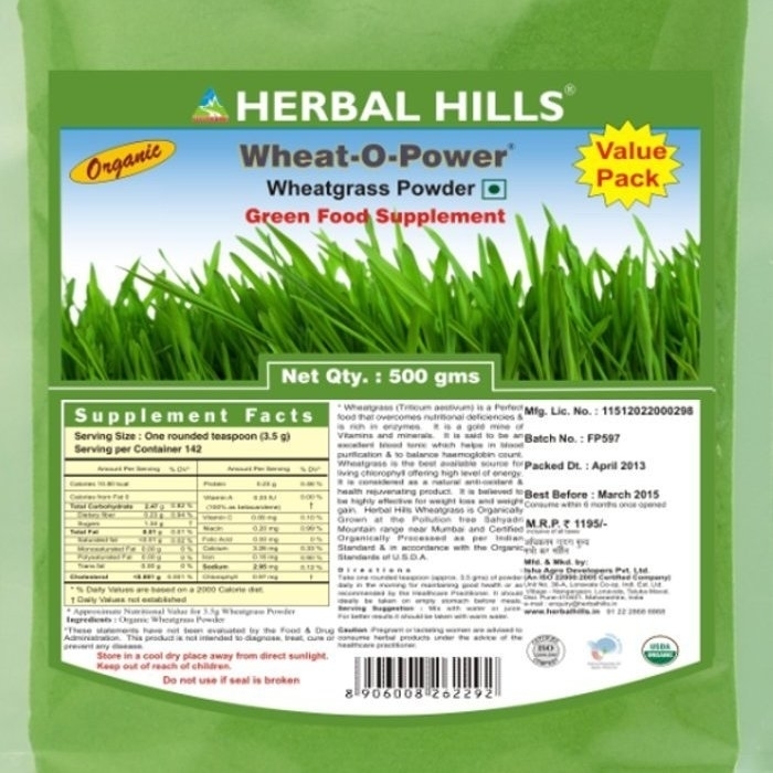 Herbal Hills Wheat-O-Power 500 Gms