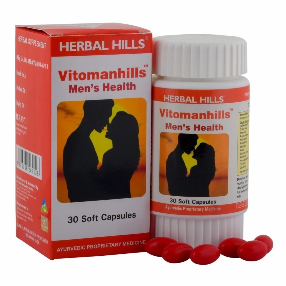 Herbal Hills Vitomanhills Men's Health 30 Capsules