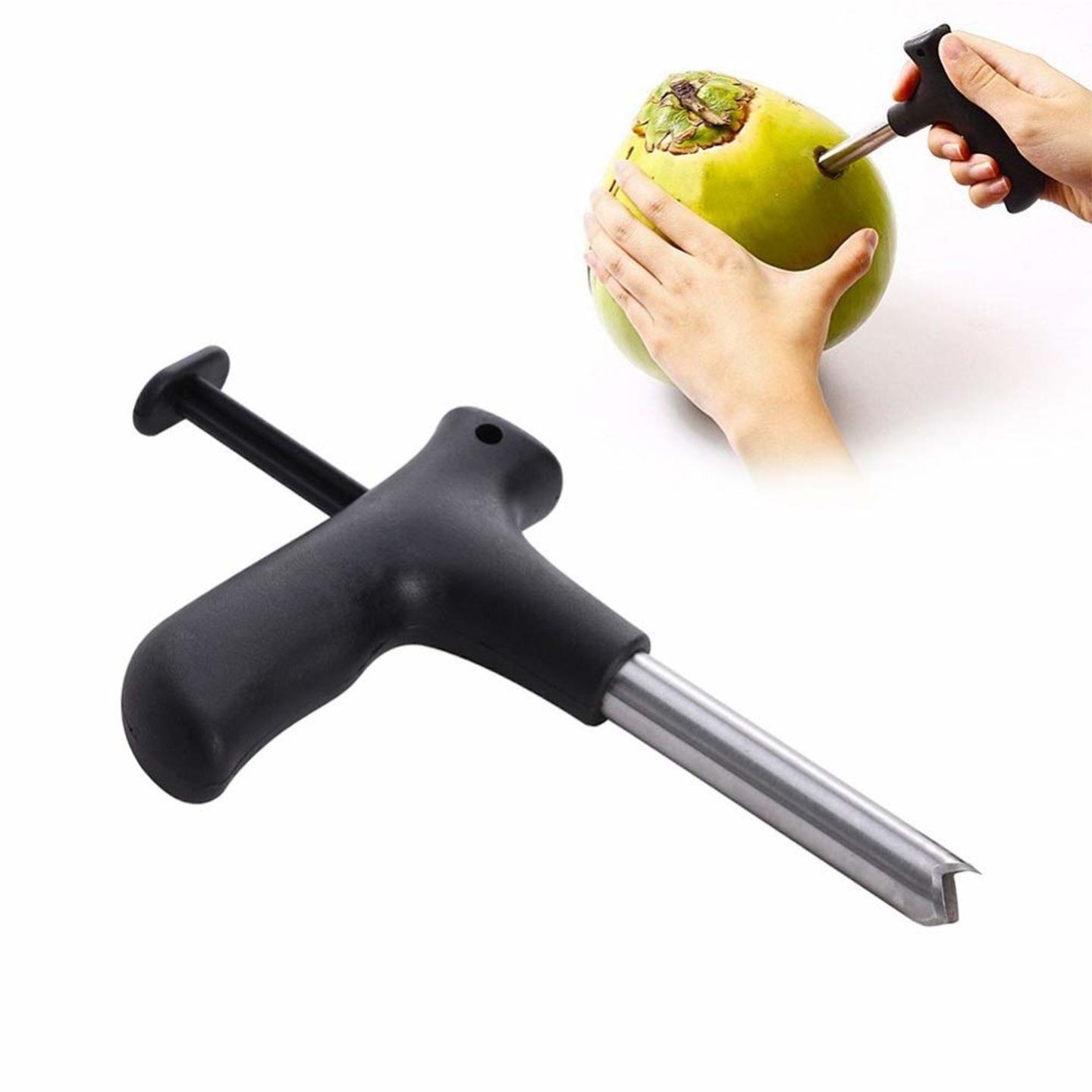 Coconut Opener Tool Coco Water Punch Tap Drill