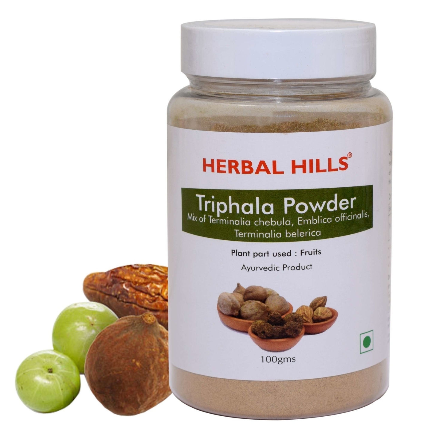 Herbal Hills Triphala Powder 100G Pack Of 2