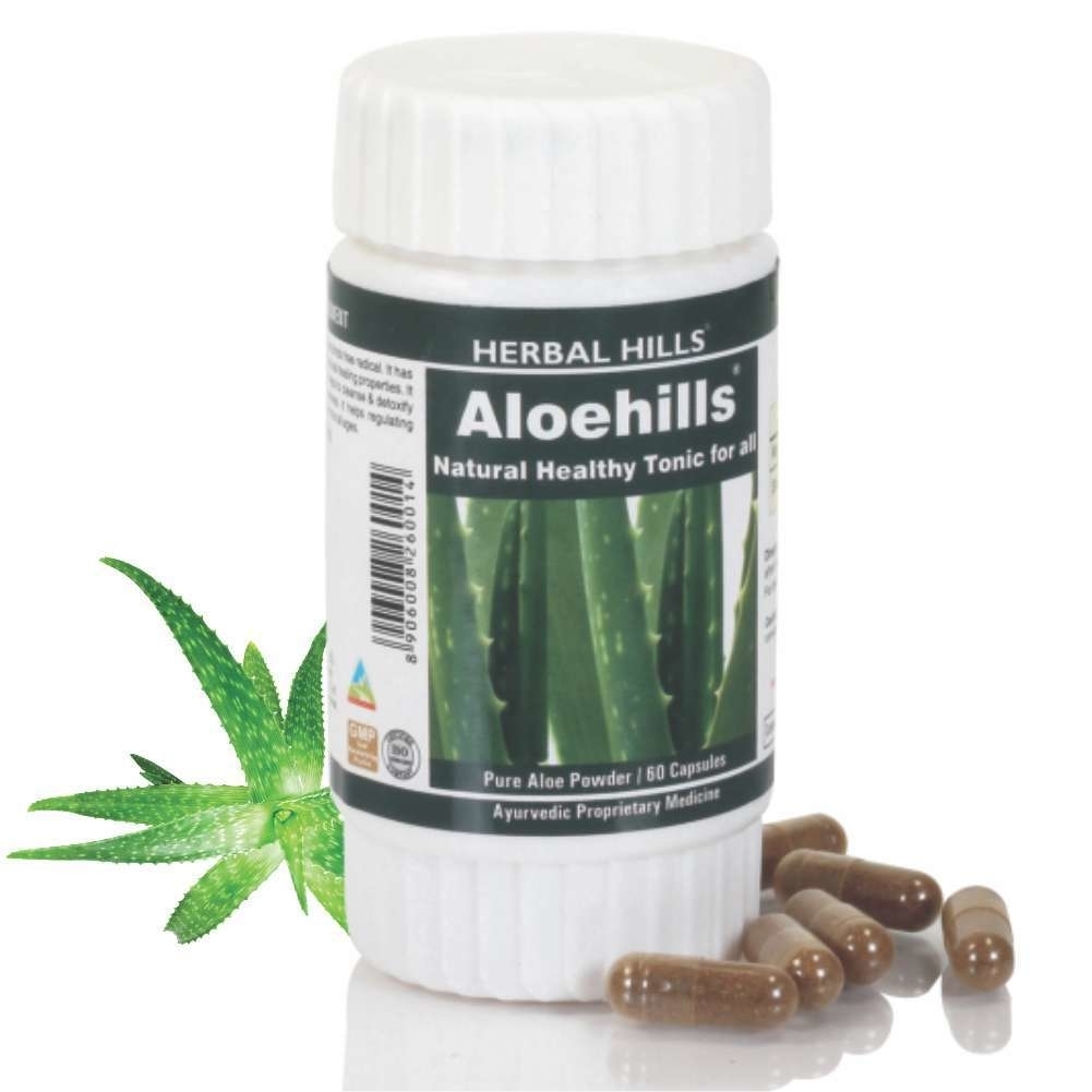 Herbal Hills Aloehills 60 Capsules Pack Of 2