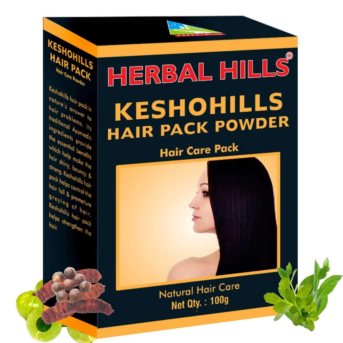 Herbal Hills Keshohills Hair Pack 100 Gms Powder Pack Of 2