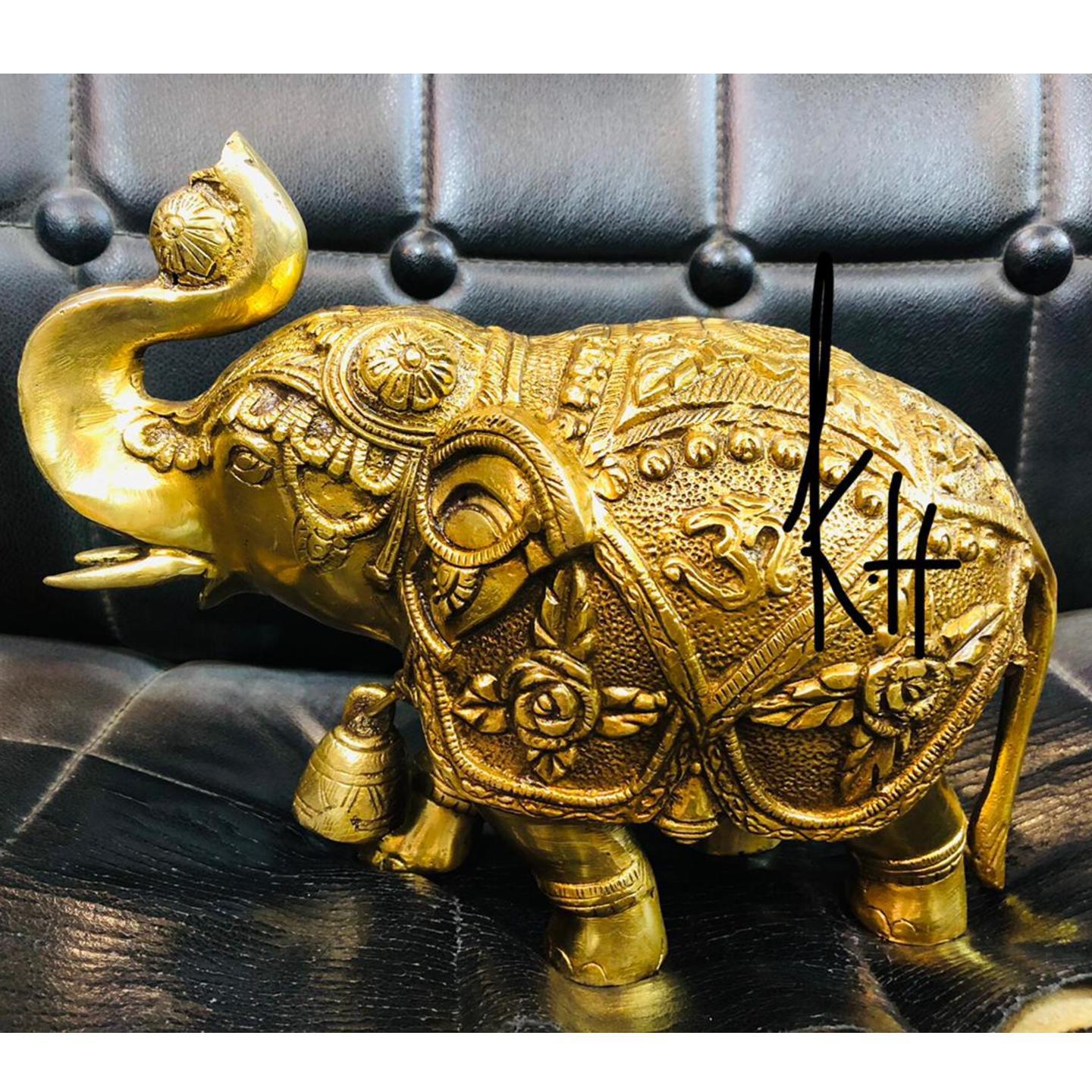 Elephant  In Brass