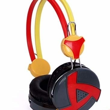 JonPrix Neo Red yellow Headphone