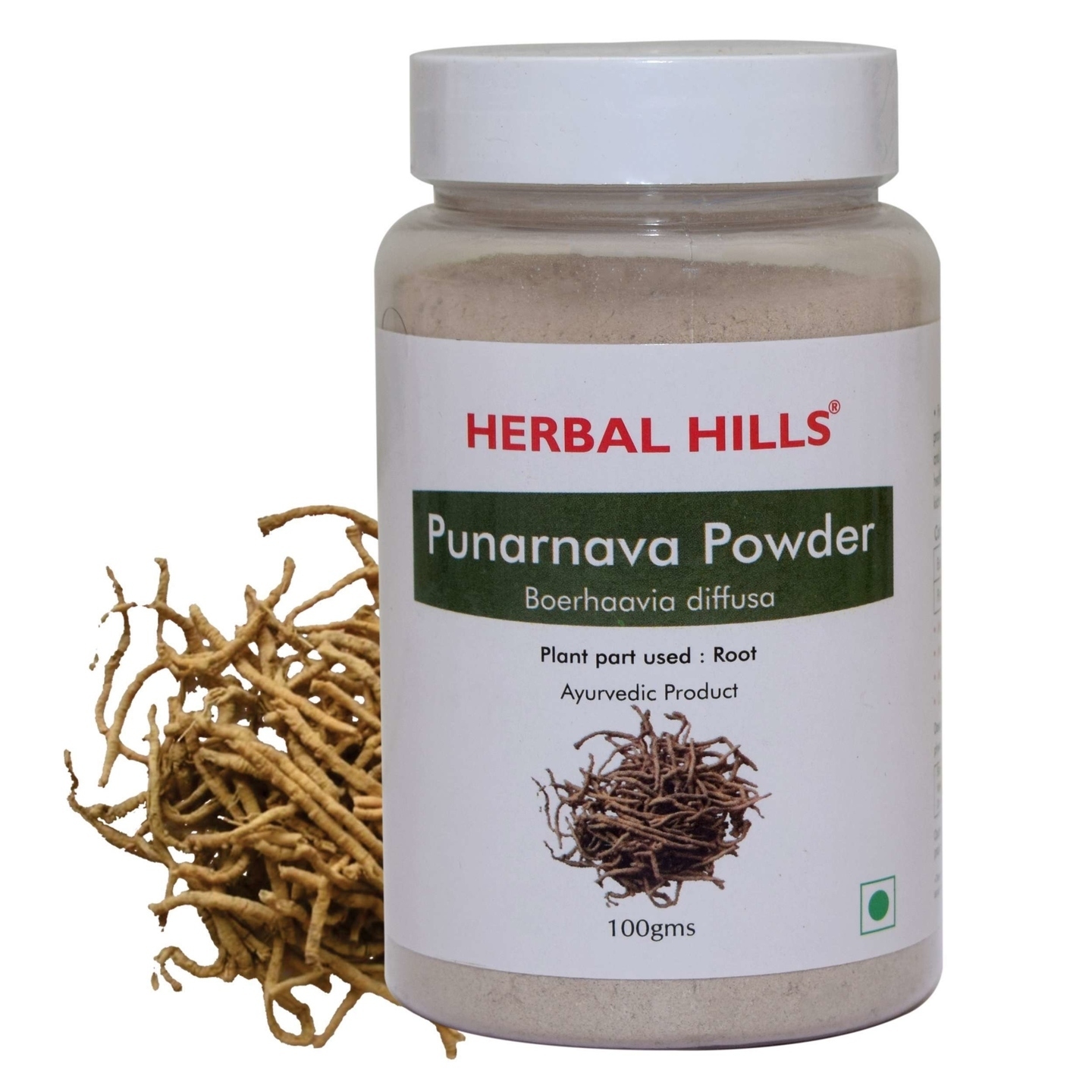 Herbal Hills Punarnava Powder 100G Pack Of 2