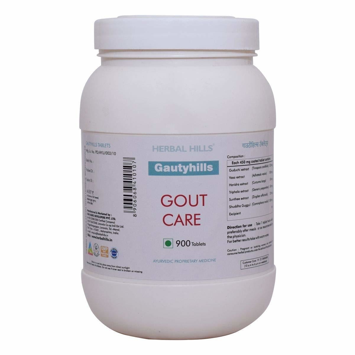 Herbal Hills Gautyhills Gout Care 900 Capsules
