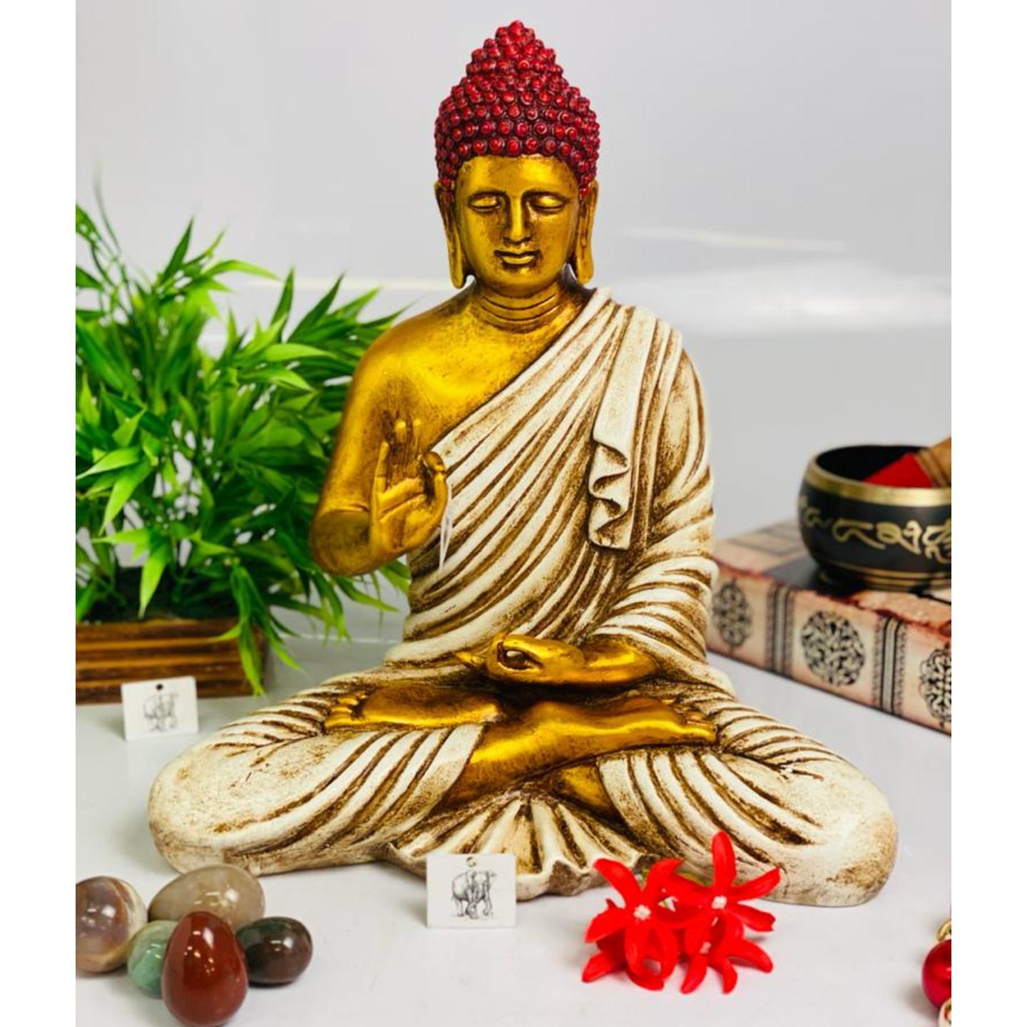 Buddha Blessing posture figurine