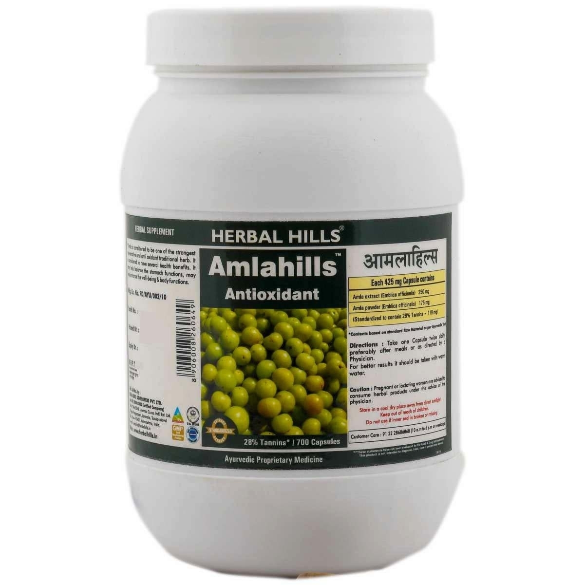 Herbal Hills Amlahills 700 Capsules