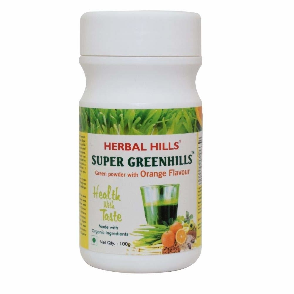Herbal Hills Super Green Orange 100Gms Powder