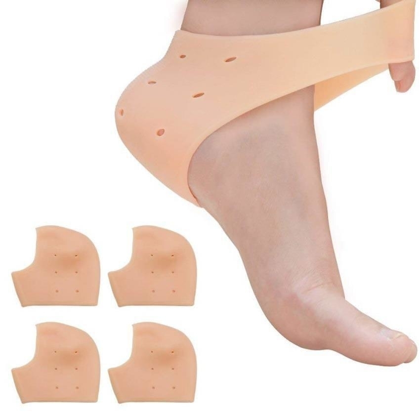 Silicon Heel Swelling Pain Relief Foot Support to Eliminate cracks