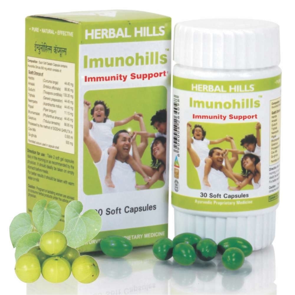 Herbal Hills Imunohills Immunity Support 30 Capsules