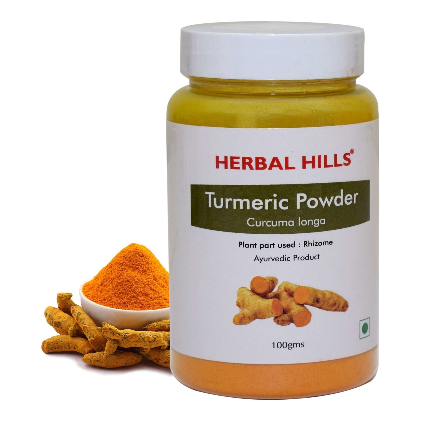 Herbal Hills Turmeric Powder 100G Pack Of 2