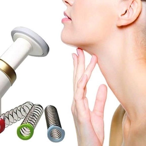 NeckLine Slimmer Double Chin Remover Face Lift Neck Massager, Facial Flex Fitness Jawline Exerciser