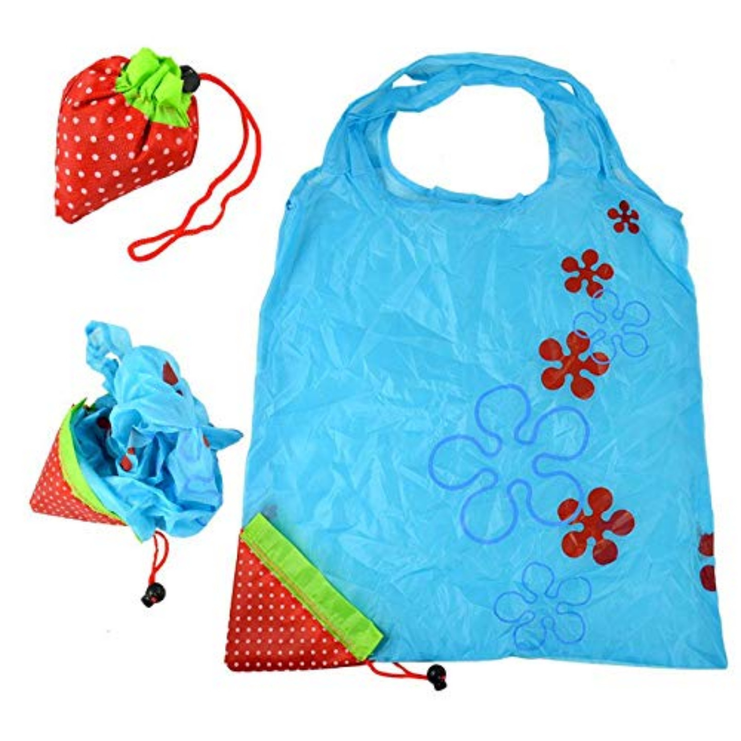SAMYAKA® Nylon Reusable Folding Shopper Bag