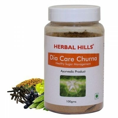Herbal Hills Dia-Care Churna 100G Pack Of 2