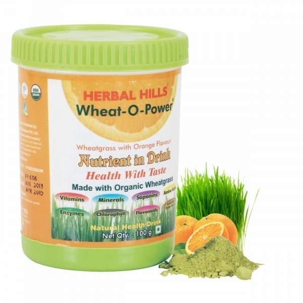 Herbal Hills Wheat-O-Power Orange 100Gms Powder