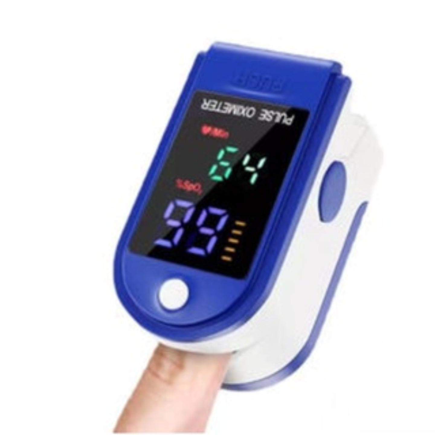 PULSE OXIMETER PULSE RATE, AND PULSE BAR GRAPH READINGS
