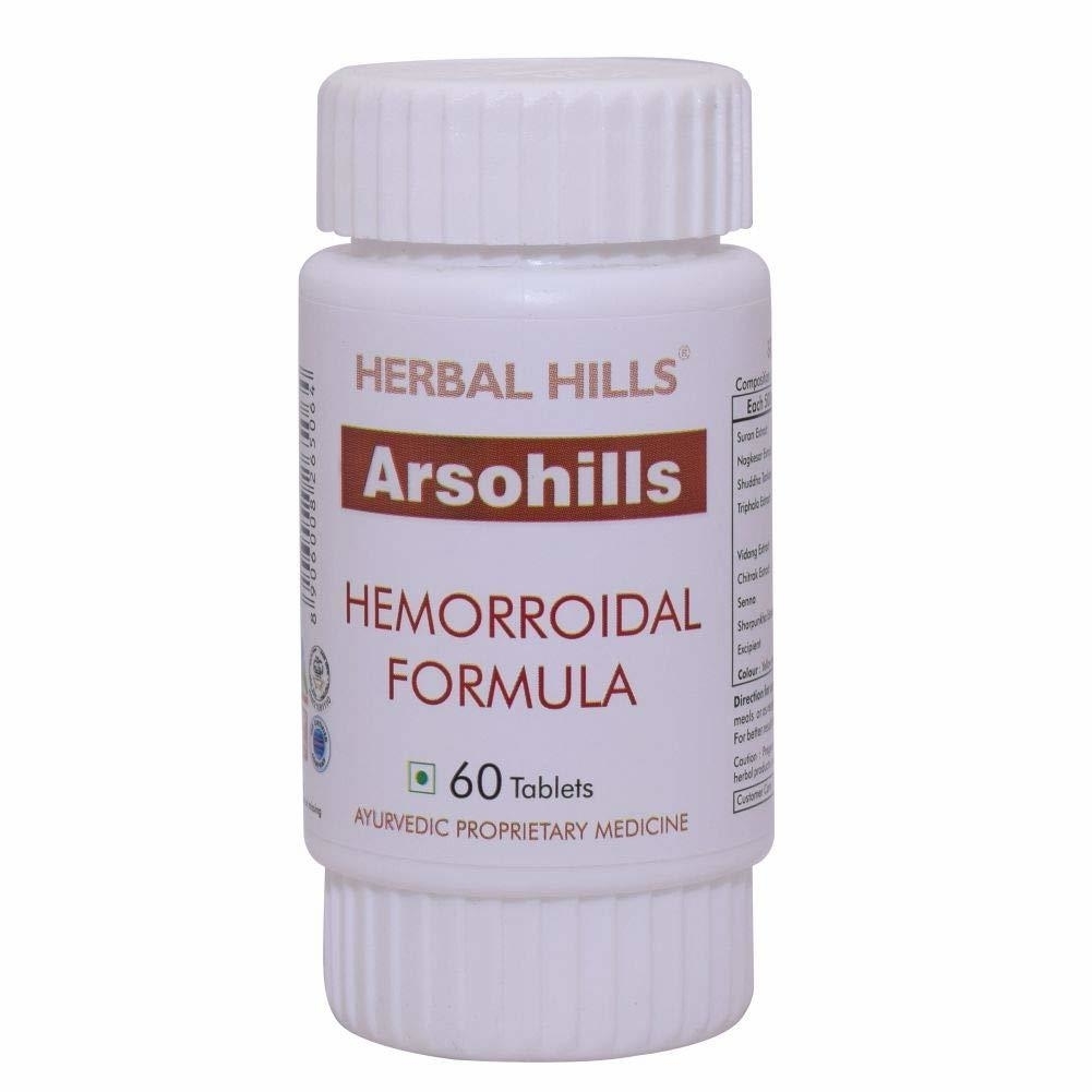 Herbal Hills Arsohills Piles Management 60 Tablets