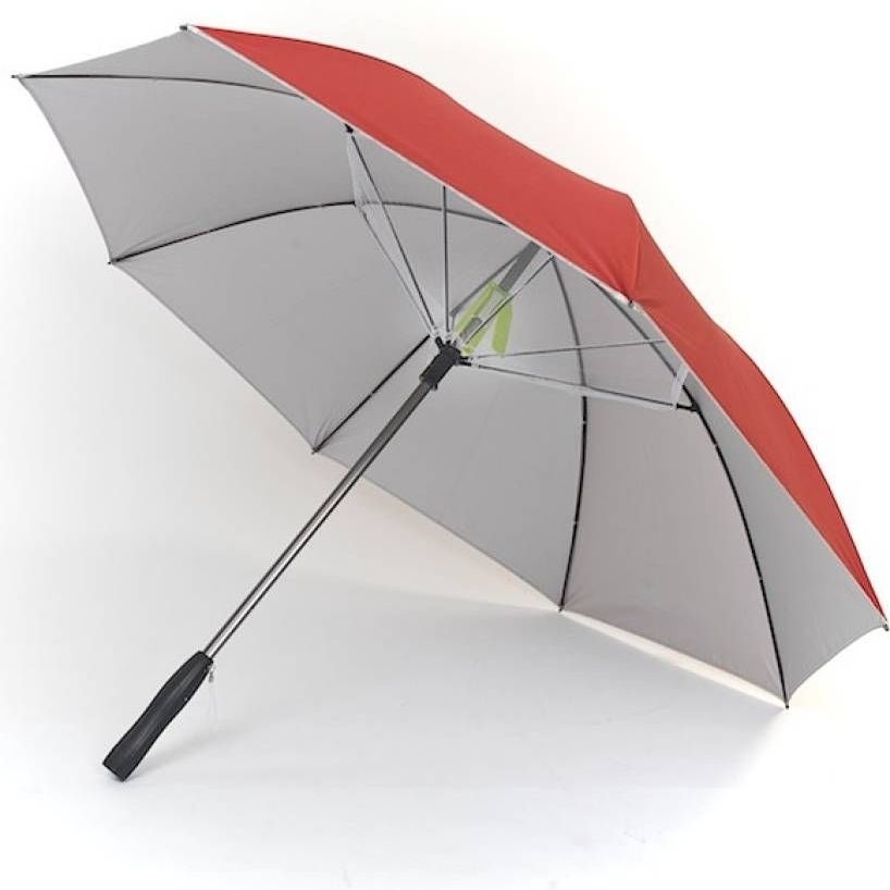 JonPrix Cooling Fan Umbrella Silver UV protecting