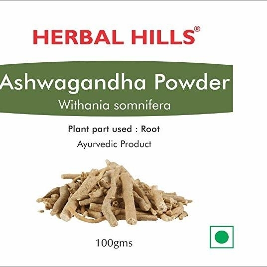 Herbal Hills Ashwagandha Powder 100G Pack Of 2