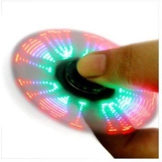 JonPrix LED Fidget Hand Spinner for Fun, Anti-Stress, Focus, ADHD, Anxiety & Autism