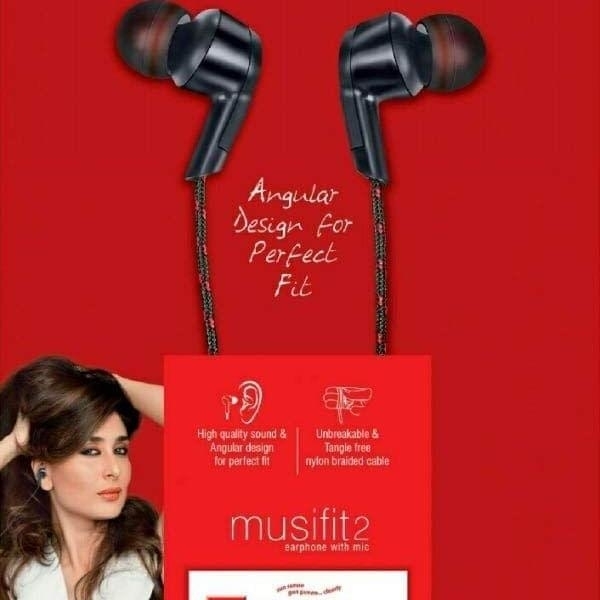 iBall Musifit2 Stereo Bass Earphone With Mic