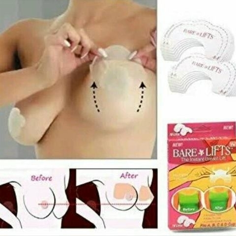 Bare Lifts The Instant Breast Lift 10 Lifts - Latex Free (fit A, B, C, and D Cups)