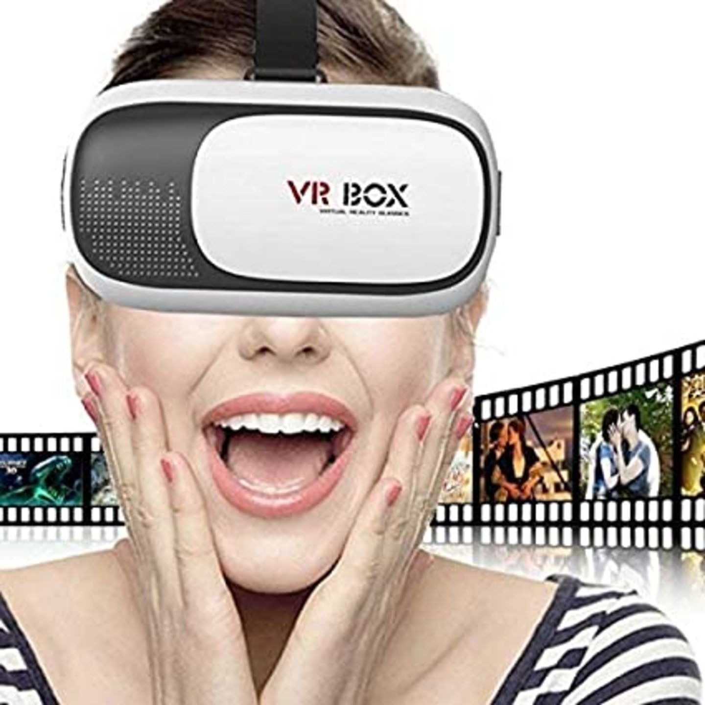 JonPrix Virtual Reality 3D Glasses VR BOX 2.0 Headset for Smart Phones VR BOX