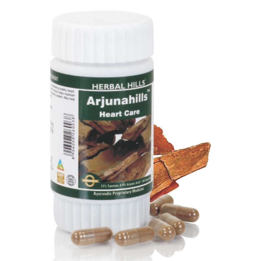 Herbal Hills Arjunahills 60 Capsules Pack Of 2