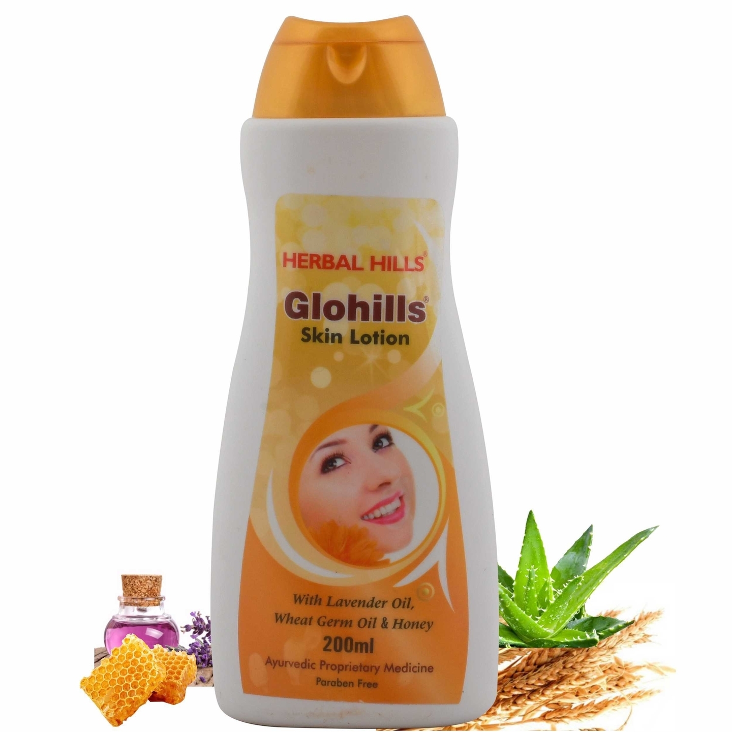 Herbal Hills Glohills Skin Lotion 200 ml