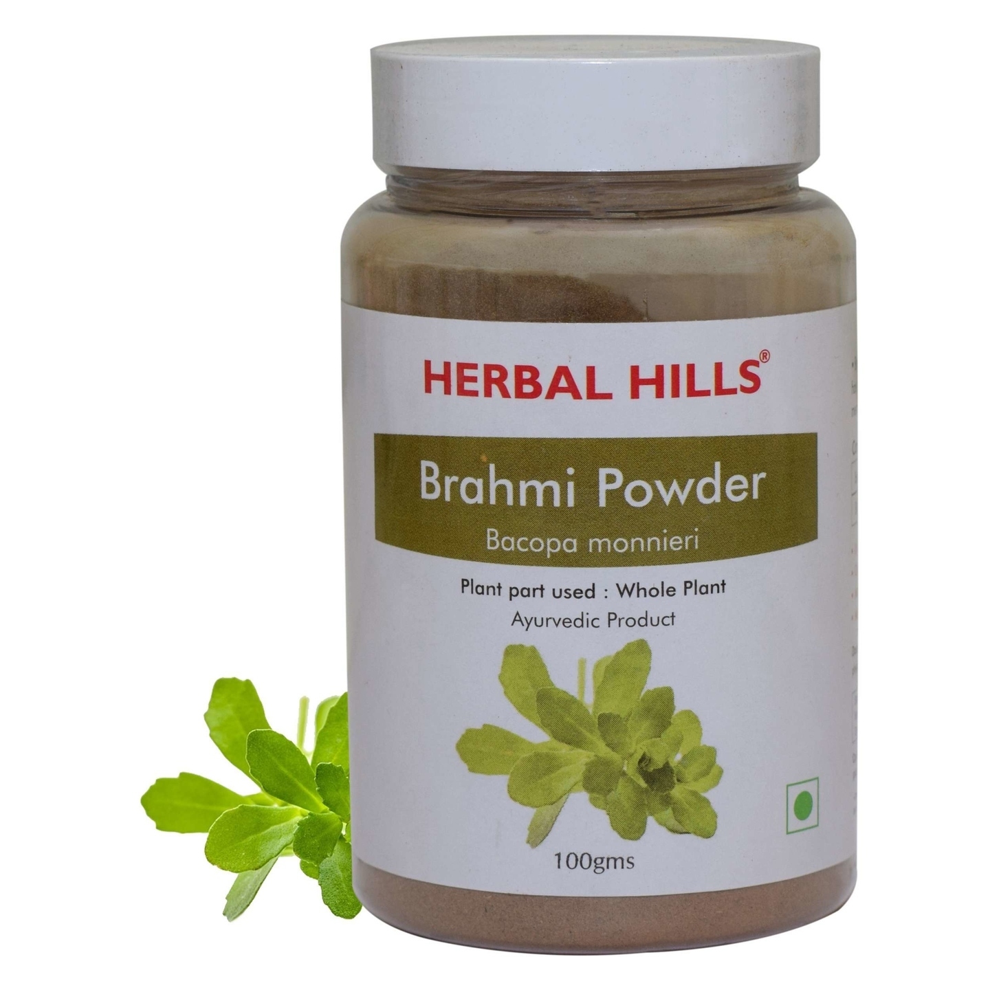 Herbal Hills Brahmi Powder 100G Pack Of 2