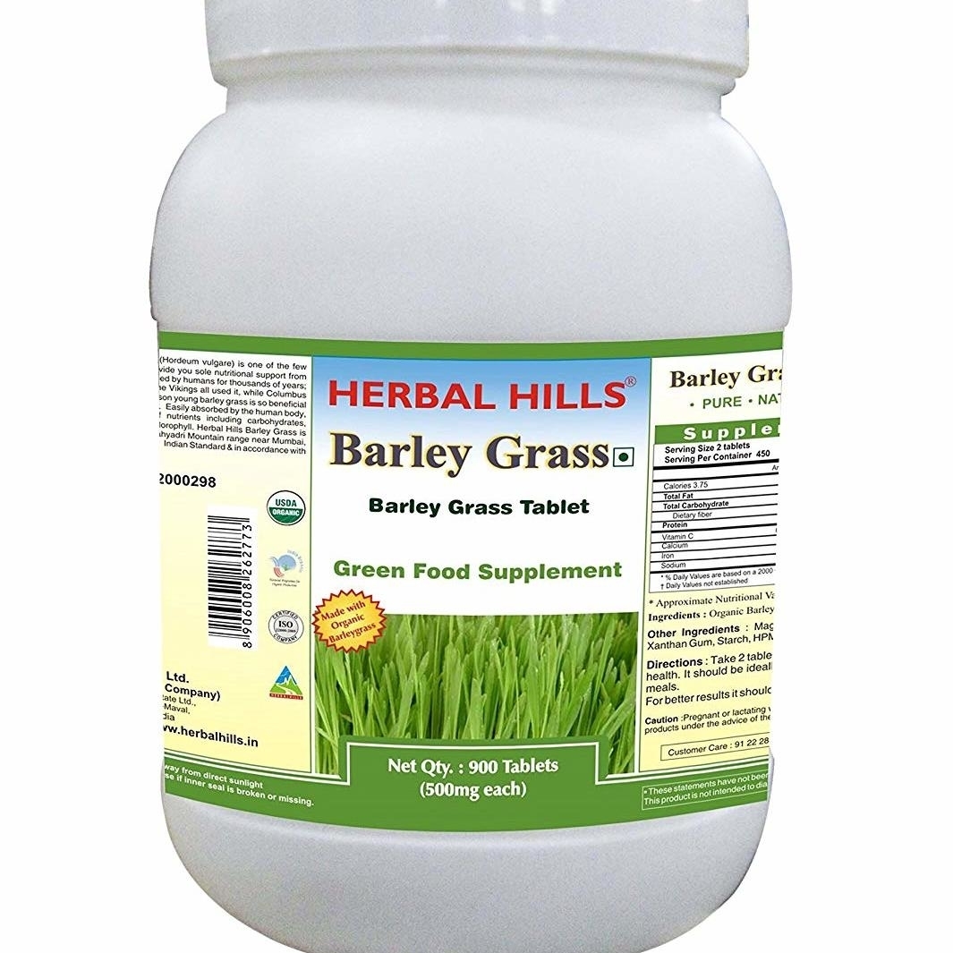 Herbal Hills Barley Grass 900 Tablets