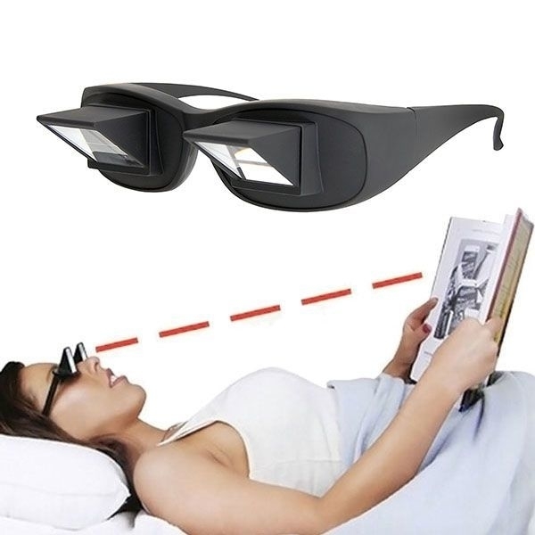 Lazy Reader reading glasses Horizontal glasses for parents reading watching TV