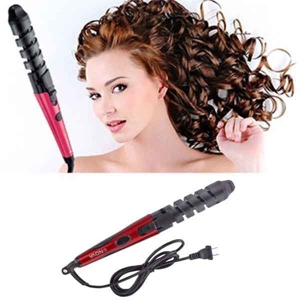Electric Hair Curler Professional Spiral Curling Iron Wand Curl Styler Styling Tools Hair